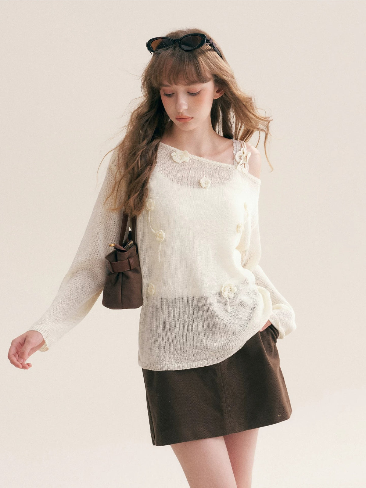 Corduroy A Line Skirt