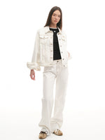 Relaxed-Fit Vintage Denim Jacket