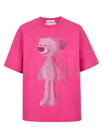 Doll Imitation Diamond Short-sleeve T-shirt