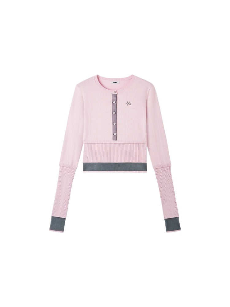 Norman Wool-Blend Layered Knit T-Shirt