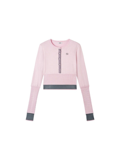 Norman Wool-Blend Layered Knit T-Shirt