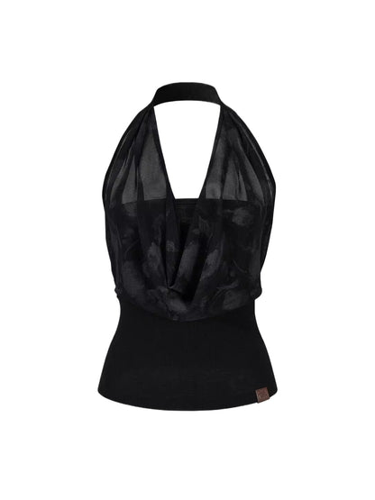 Draped Halter Camisole