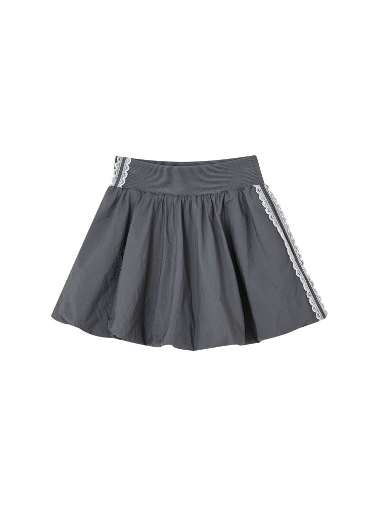 Lace‑Splice Sun Jacket &amp; Skirt Set