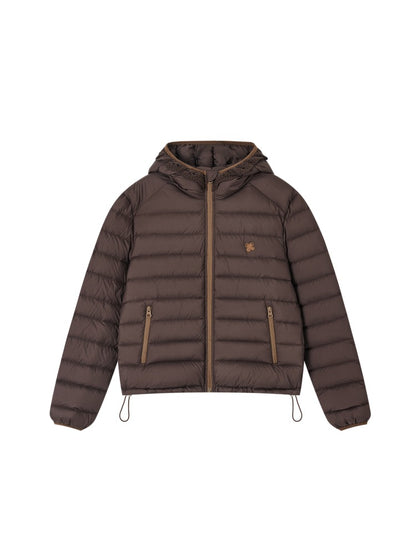 Lace Hood Down Puffer