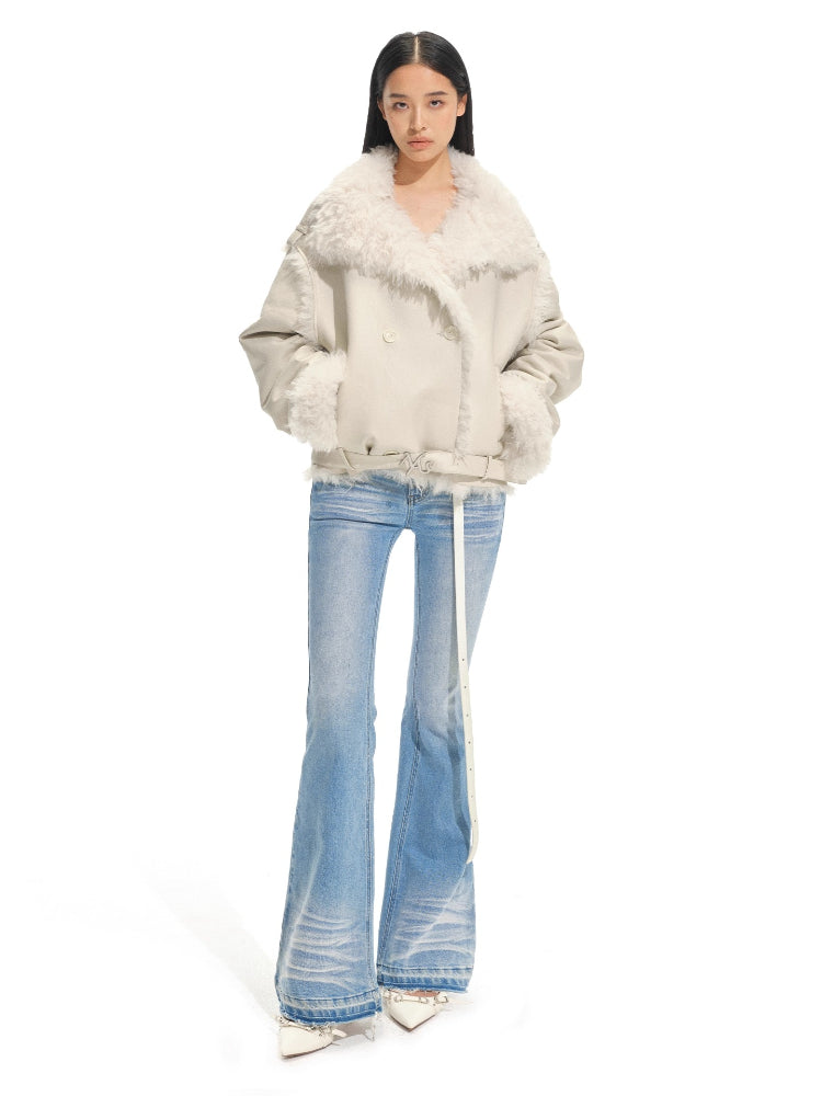 Will Faux Leather Shearling Jacket