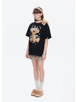 Patched Bear Cotton T-shirt