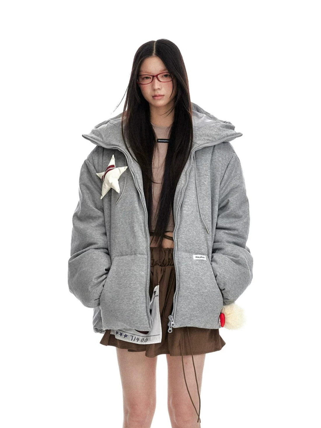 Oversized Hooded Down