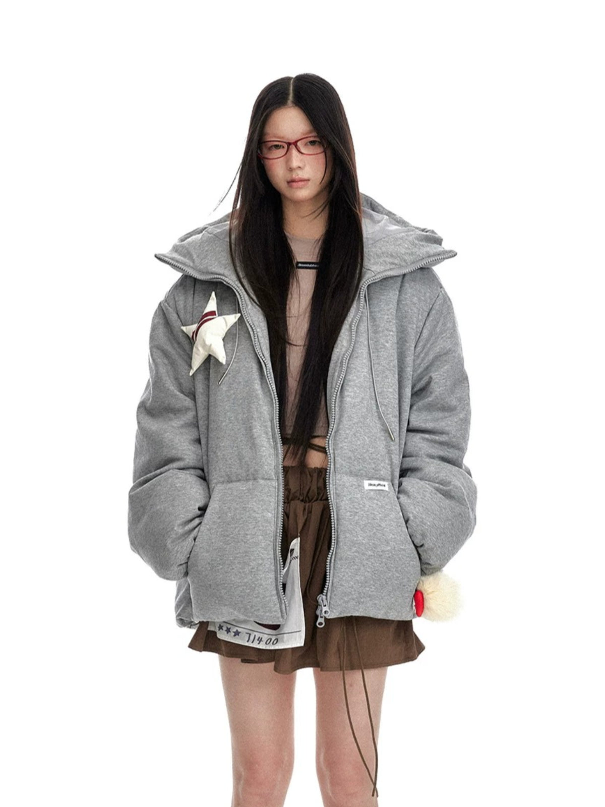 Oversized Hooded Down