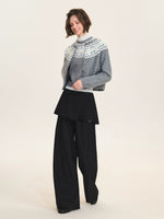 Fair Isle Cardigan & Sweater Set