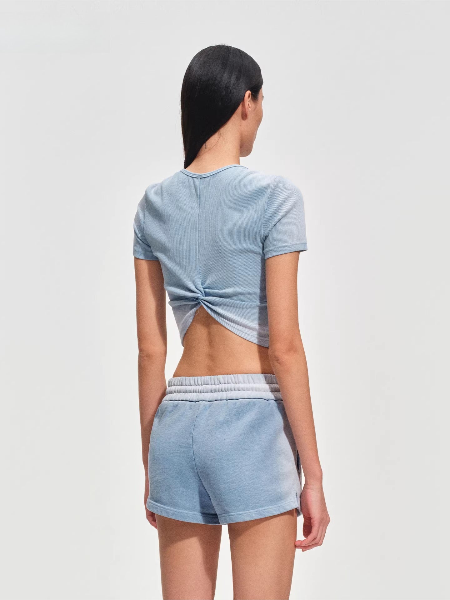 Equestrian Washed Crop Tee