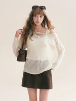 Corduroy A Line Skirt