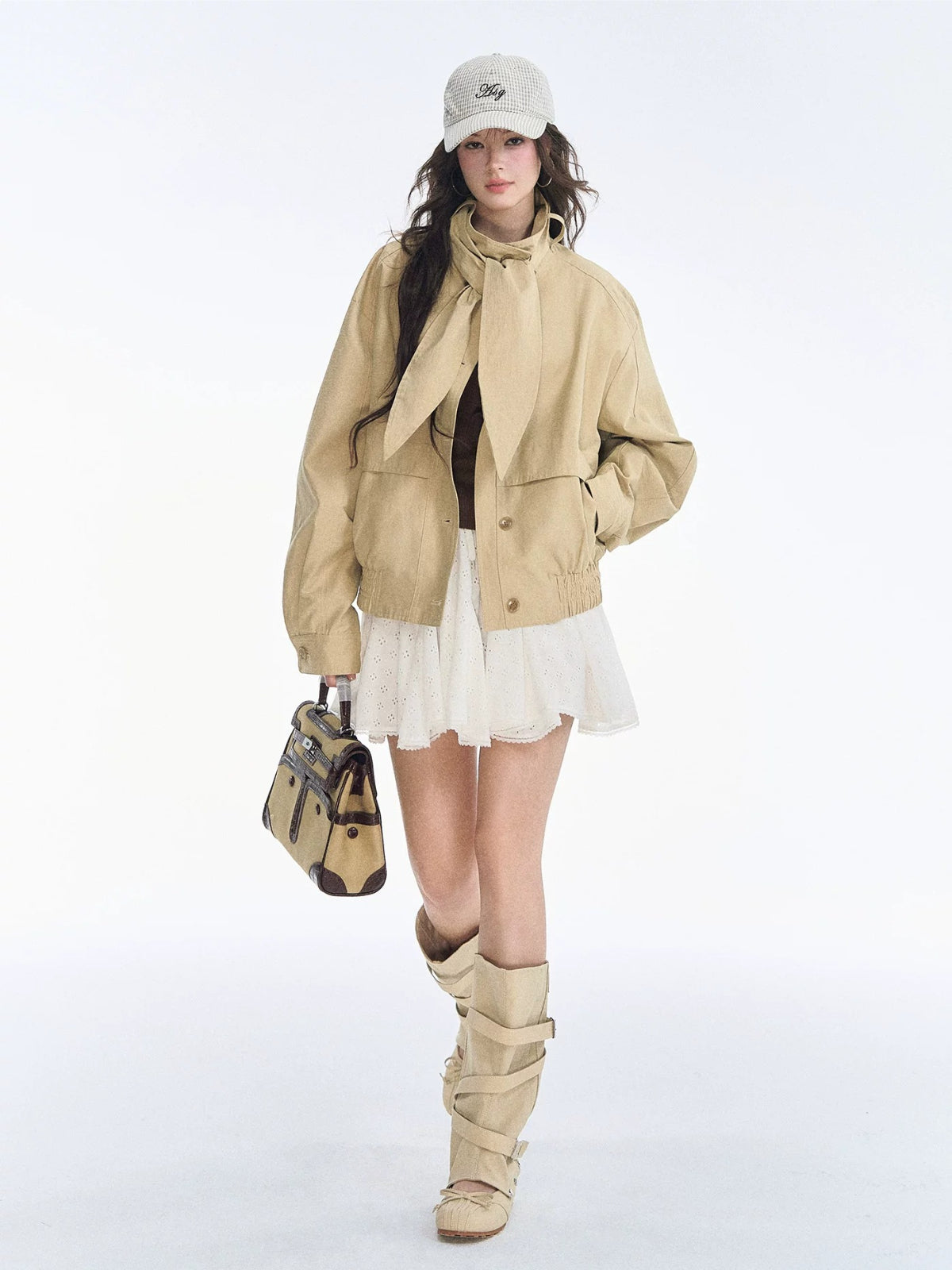 Vintage Detachable Bunny Ear Jacket