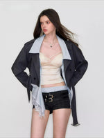 Detachable Faux Layered Blazer