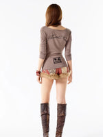 Graphic Long Sleeve Top