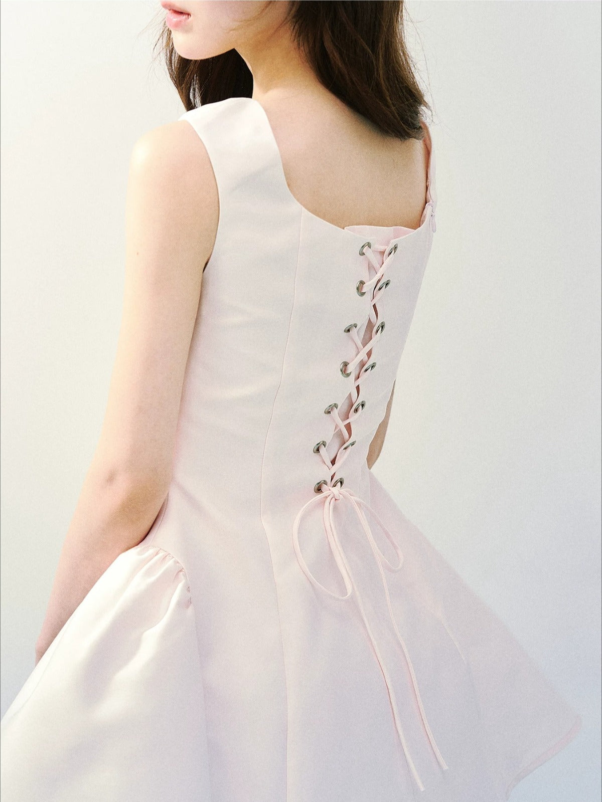 Satin Tulle Princess Dress