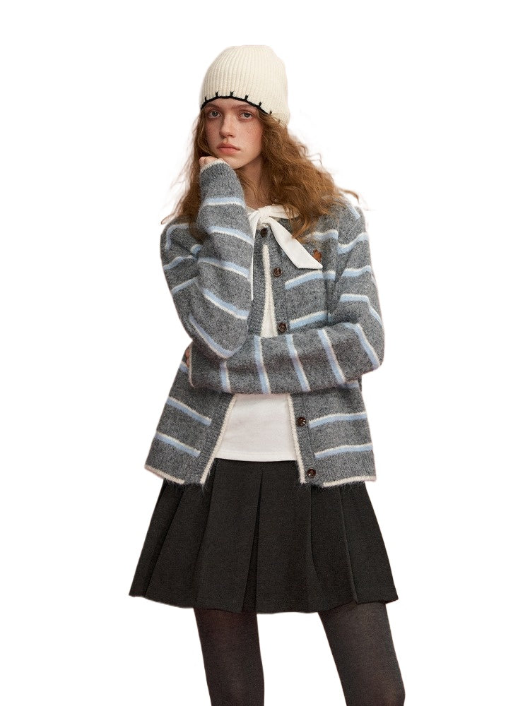 Vintage Stripe Cardigan