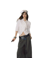Napoleon Lace Cropped Jacket