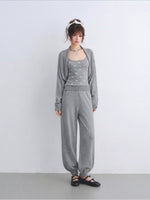 Polka Dot Layered Lounge Set