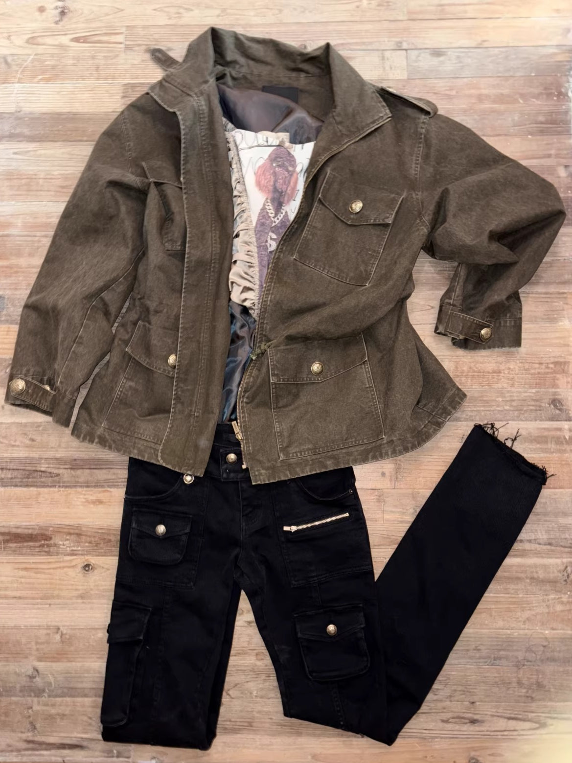 Washed Utility Jacket