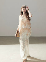 Lace Embroidered Cami Top