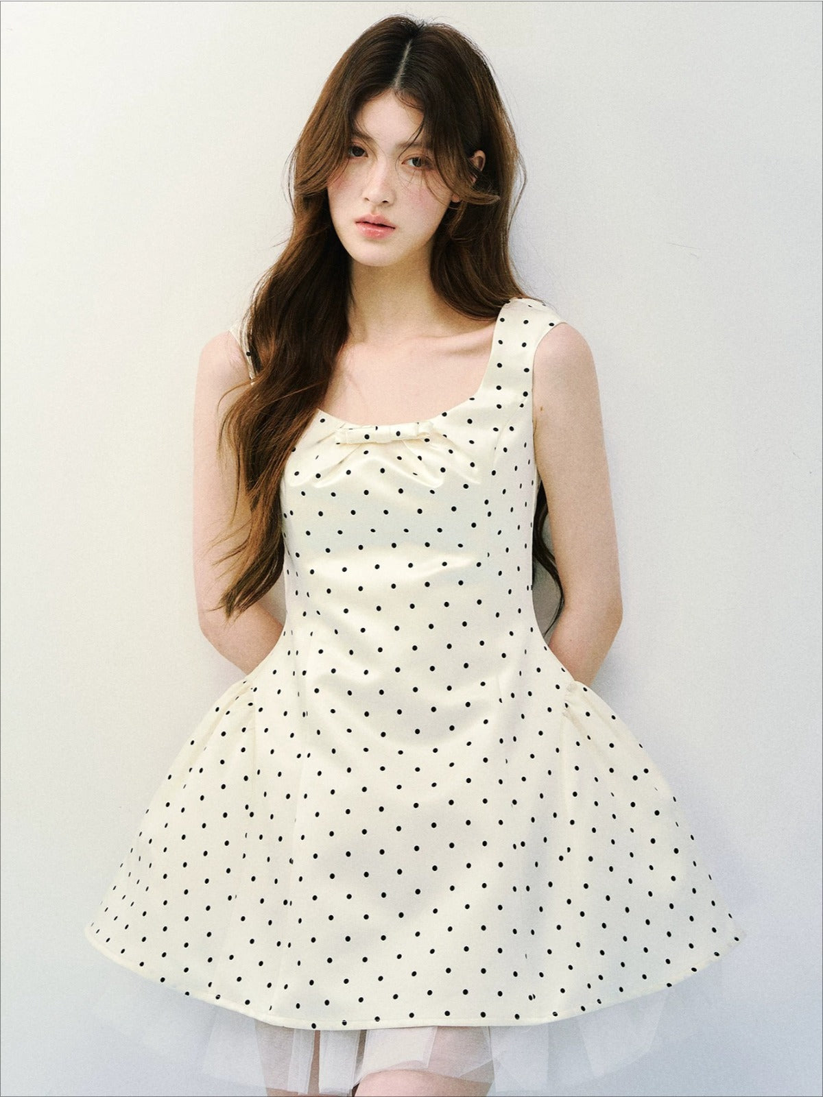 Satin Tulle Princess Dress