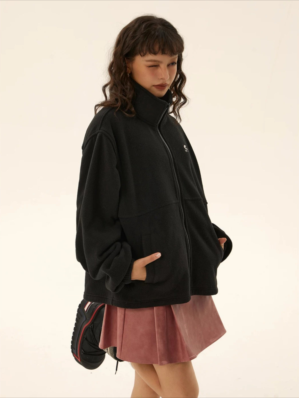 Retro Windbreaker Jacket