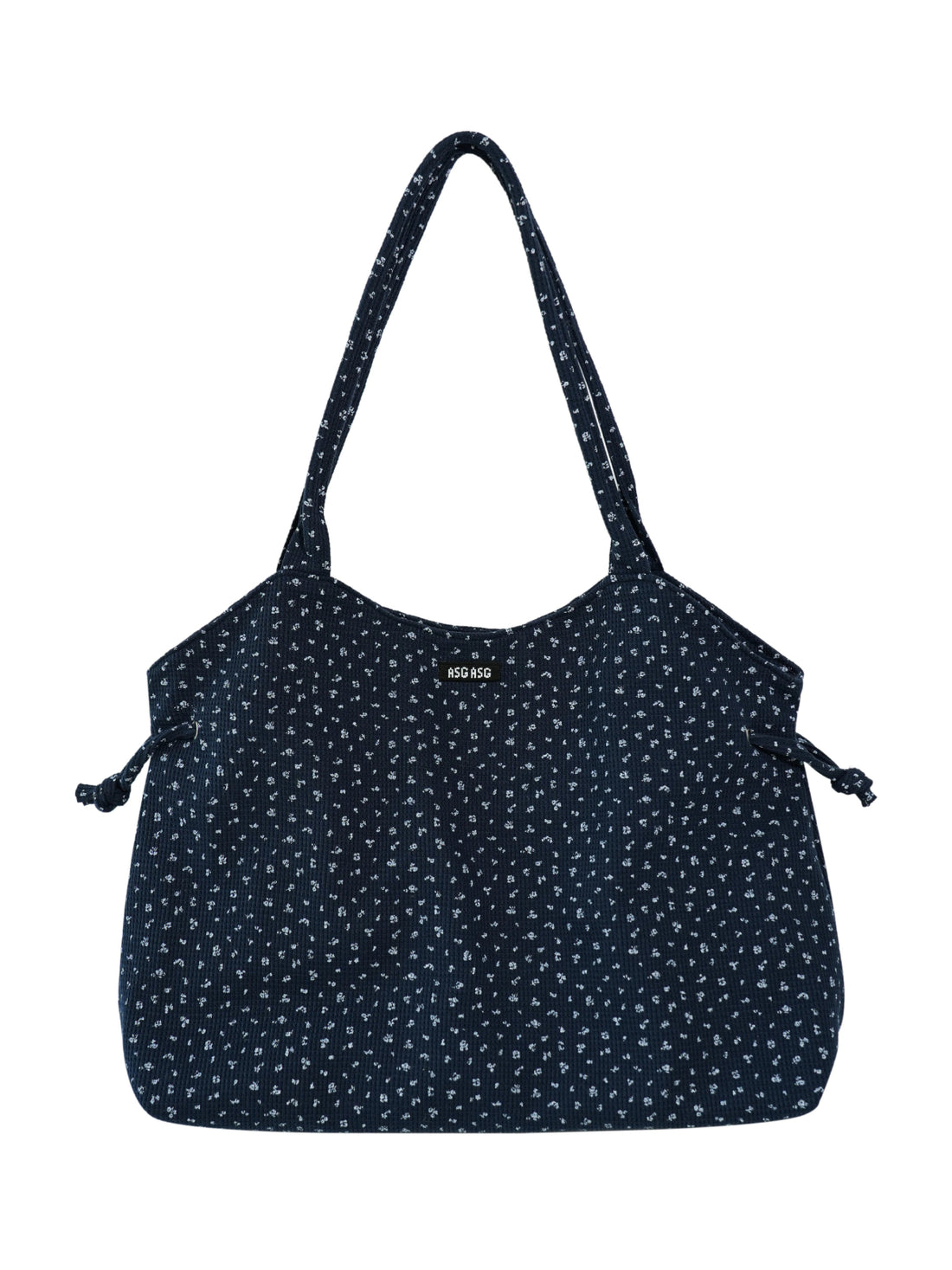 Vintage Floral Leopard Shoulder Tote