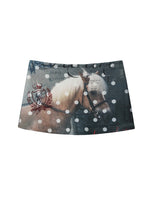 Pony Dot Mini Skirt