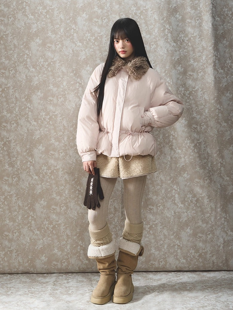 Fur Collar Down Puffer