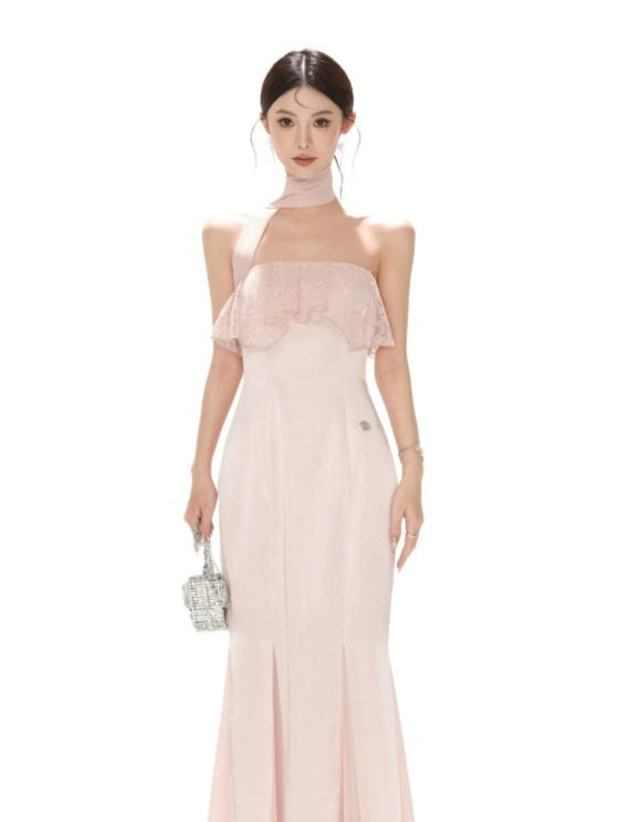 Lace Mermaid Maxi Dress