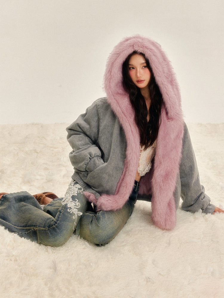 Double-Sided Warm Eco-Friendly Fur Coat