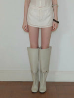 Puff Sleeve Skirt Set