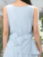 Asymmetrical Square-neck Dress