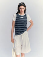 Contrast Stripe Tee
