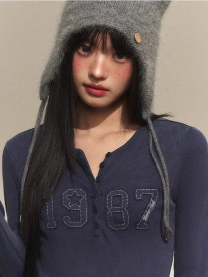 Vintage Straight Wide-Leg Jeans