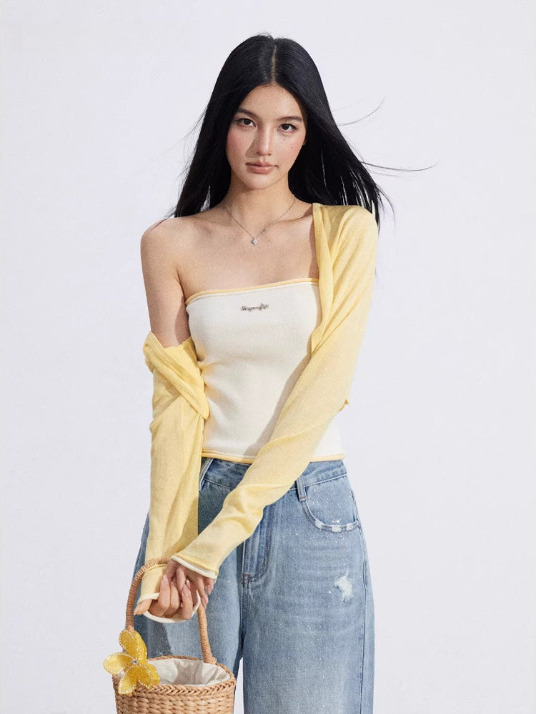 Lyocell Sun Cardigan Set