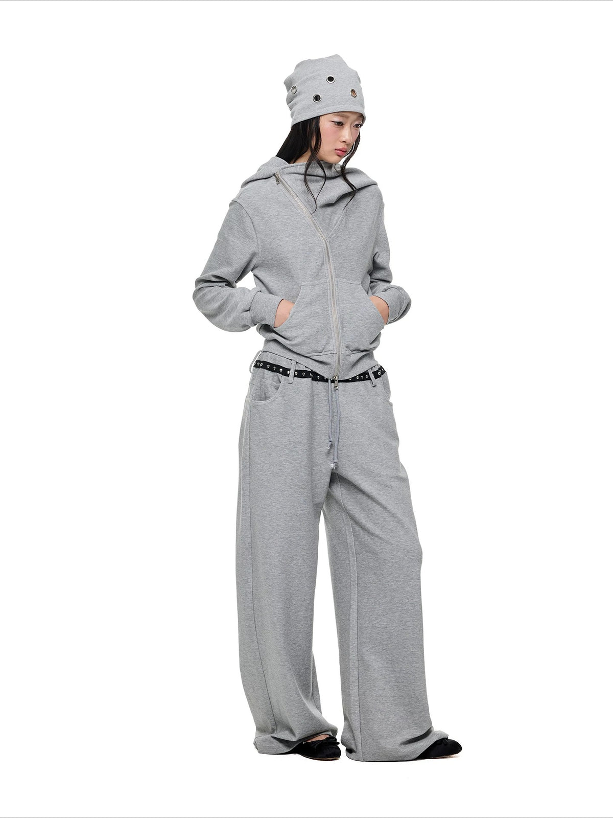 Hooded Fleece Sweatshirt &amp; Pants Set