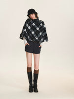 Belted Wool Blend Tailored Shorts