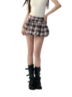 Rose Flower Waist Belt Tulle Skirt