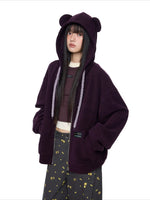 Bear Ear Hoodie Jacket