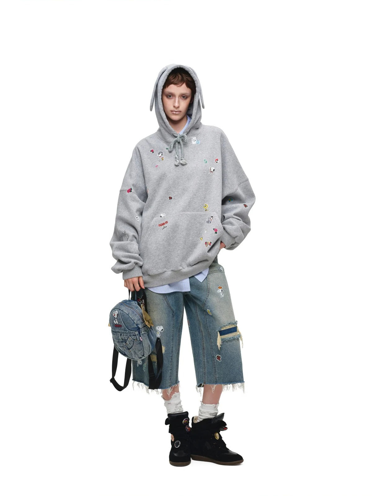 Vintage Dog Ear Hoodie