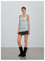 Bow Trim Knit Camisole