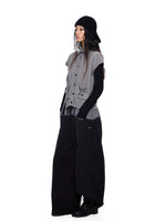 Korean Wool Knit Vest Cardigan