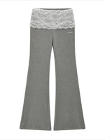Lace Flare Pants