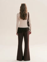 Lace Layered V Neck Top