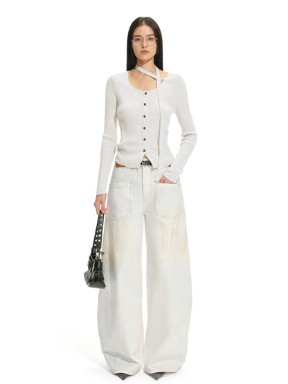 Miami Rib Knit Cardigan