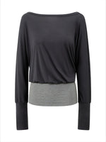 Two-Way V Neck Top