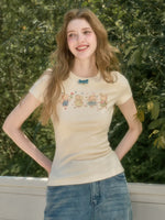 Bear Print T-Shirt
