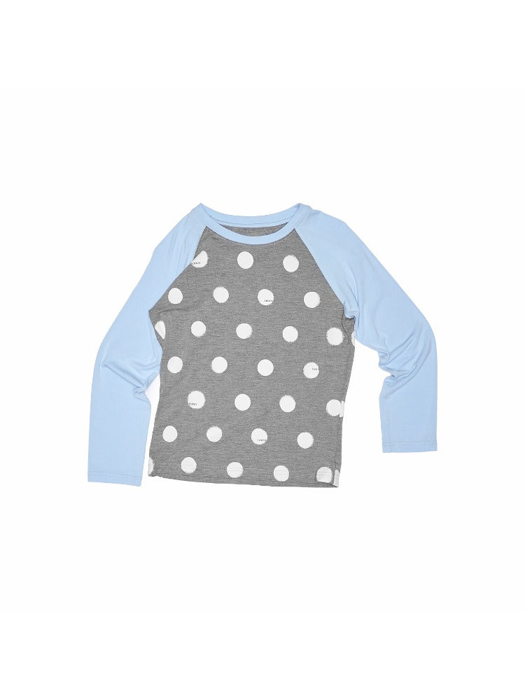Polka Dot Raglan T-shirt