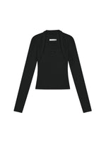 Layered Bolero Long Sleeve Top